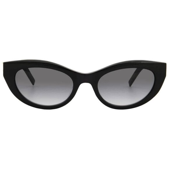 New Authentic Saint Laurent Grey Gradient Cat Eye Ladies Sunglasses SL M115 002 - Picture 1 of 6